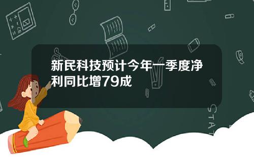 新民科技预计今年一季度净利同比增79成
