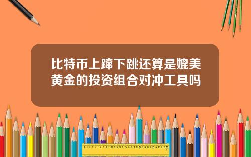 比特币上蹿下跳还算是媲美黄金的投资组合对冲工具吗