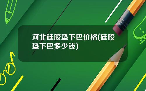 河北硅胶垫下巴价格(硅胶垫下巴多少钱)