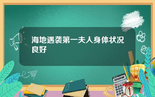海地遇袭第一夫人身体状况良好