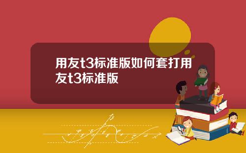 用友t3标准版如何套打用友t3标准版