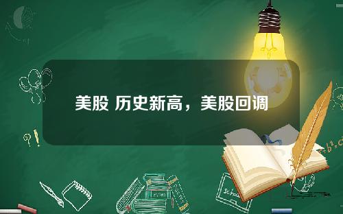 美股 历史新高,美股回调