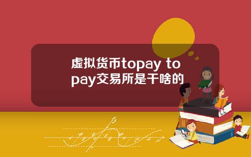 虚拟货币topay topay交易所是干啥的