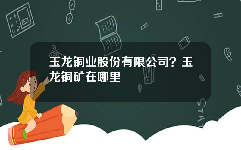 玉龙铜业股份有限公司？玉龙铜矿在哪里