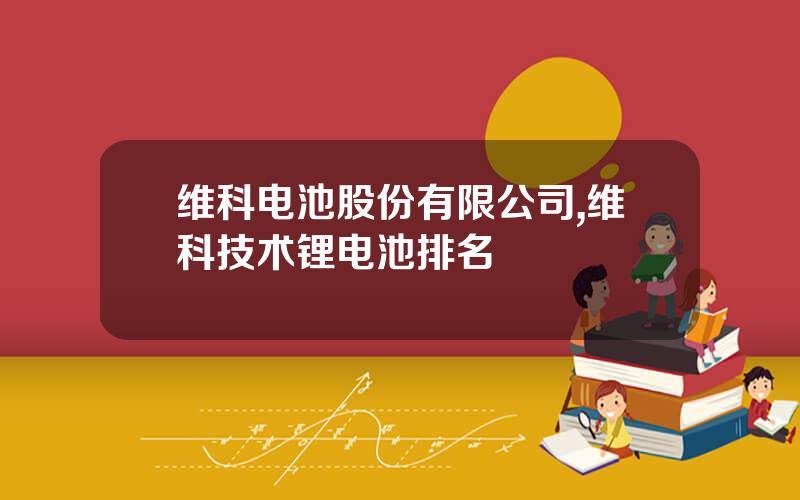 维科电池股份有限公司,维科技术锂电池排名