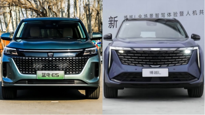 油电同价的蓝电E5产品力还出色;直接让博越L欲哭无泪了